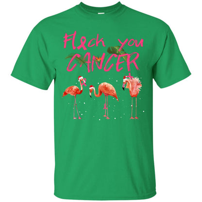 Flock You Cancer Breast Cancer Awareness Gift Shirt Irish Green