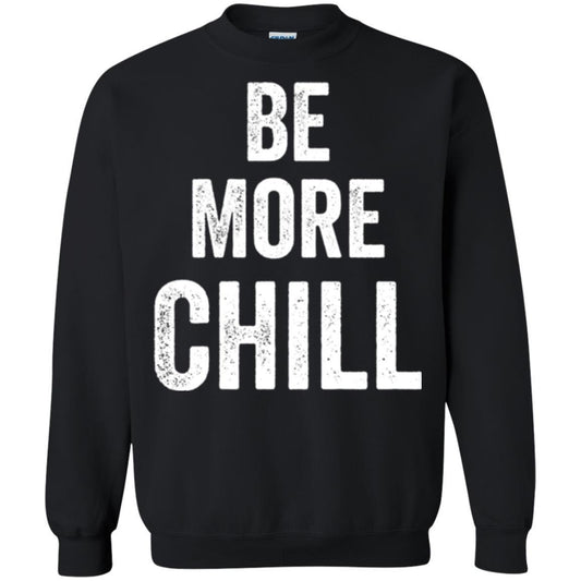 Christmas T-shirt Be More Chill T-shirt Black