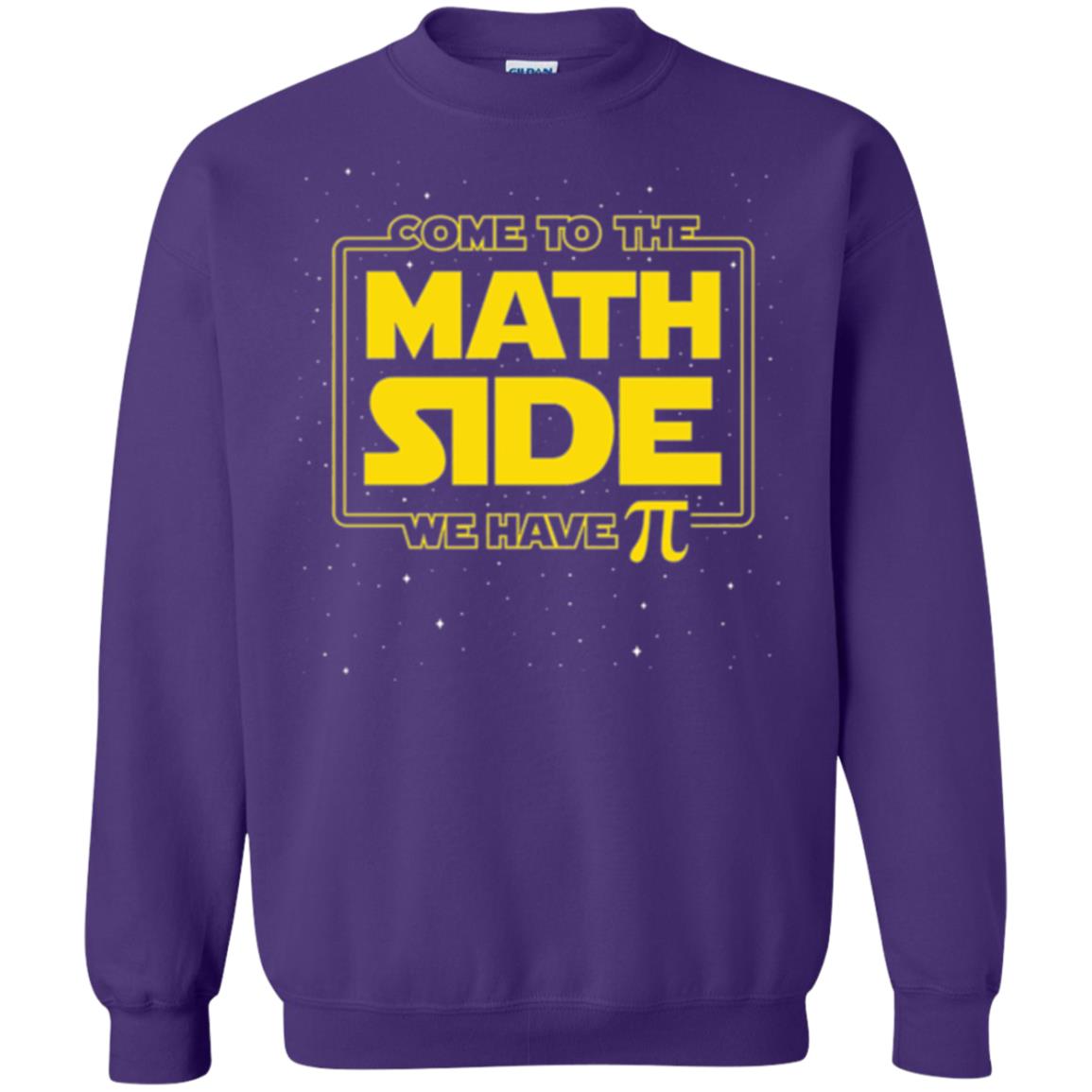 Math Lovers T-shirt Come To The Math Side We Have Pi Purple