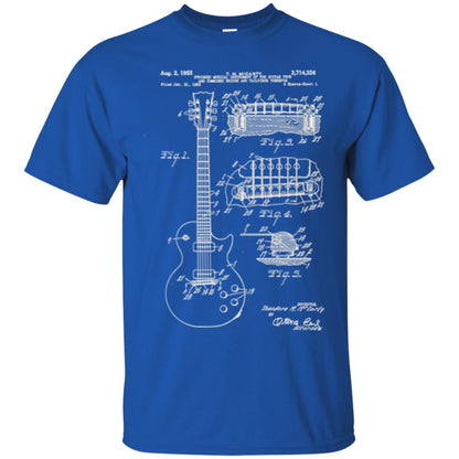 Guitar T-shirt Patent Print 1955 Royal
