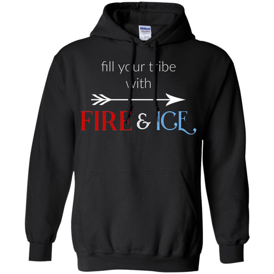 Fill Your Tribe With Fire Ice Tribe Shirt Black