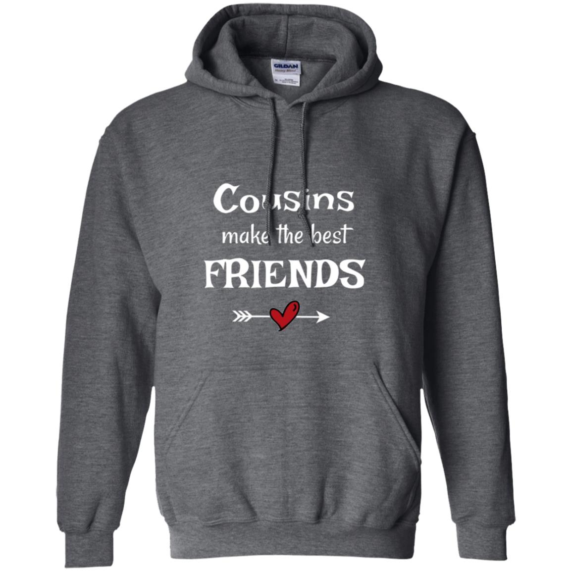 Cousins Make The Best Friends T-shirt Dark Heather