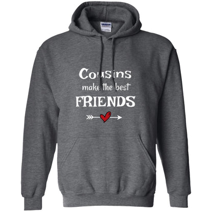 Cousins Make The Best Friends T-shirt Dark Heather