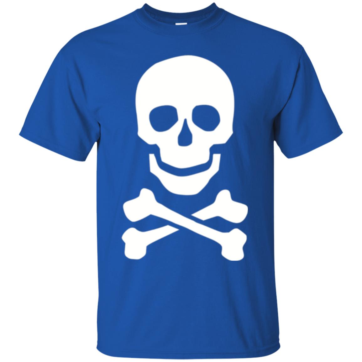 Skull Crossbones T-shirt Royal