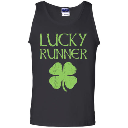 Irish Running Lucky Runners St. Patrick_s Day T-shirt Black