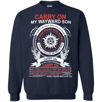 Carry On My Wayward Sonthere Will Be Place When You Are Done Navy
