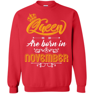 Brithday T-Shirt Queen Are Born In November