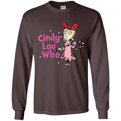 Dr. Seuss Cindy-lou Who T-shirt Dark Chocolate