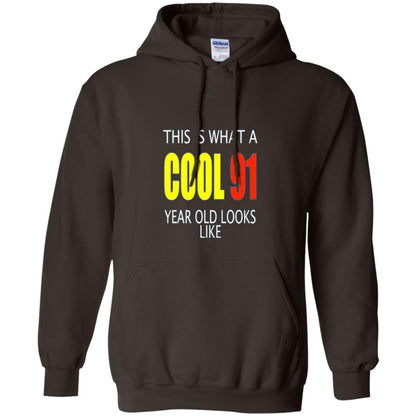 Cool 91 Years Old Birthday Gifts This Is What A Cool 91 Dark Chocolate