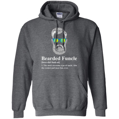 Uncle T-shirt Beared Funcle Dark Heather
