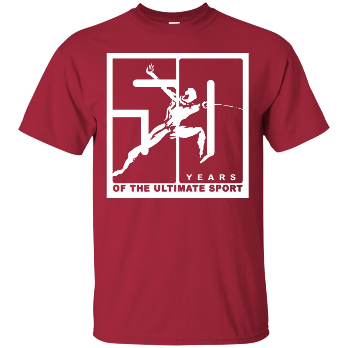 Unc Fencing Alumni Reunion 50th Anniversary Celebration Shirt Cardinal