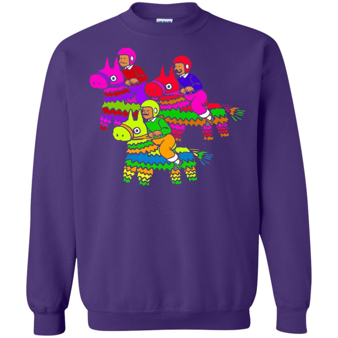 Cinco De Derby Pinata Jockeys Horse Race T-shirt Purple