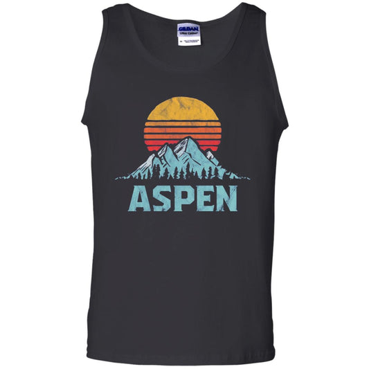 Aspen Mountain T-shirt Black
