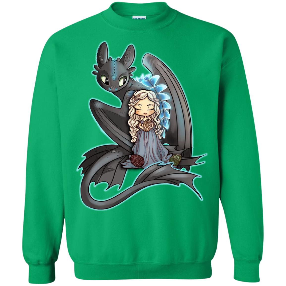 Dragon Night Fury Cartoon Shirt Irish Green