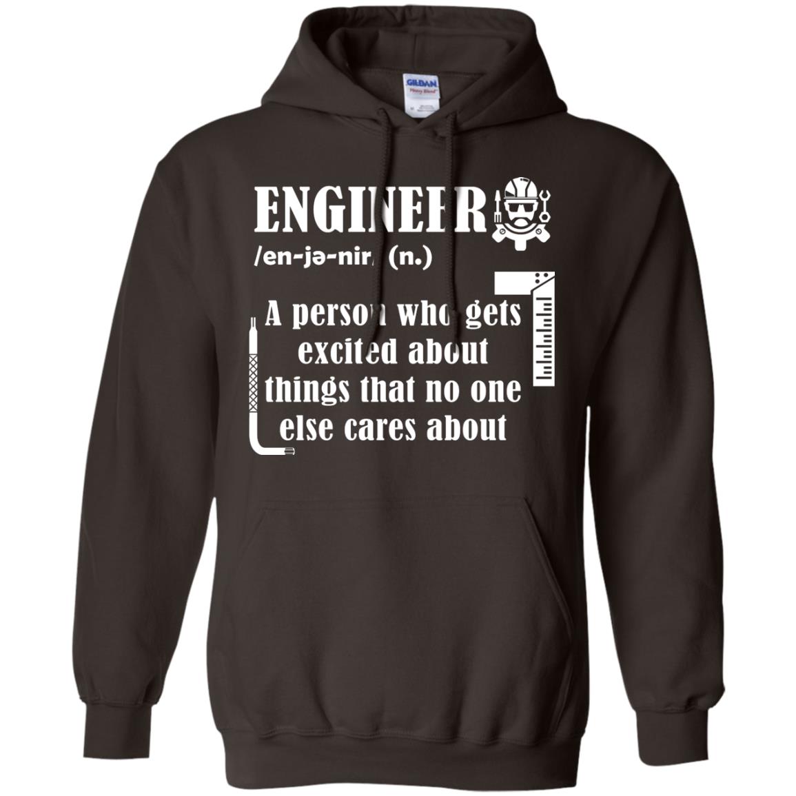 Engineer T-shirt A Person Who Gets Excited About Dark Chocolate