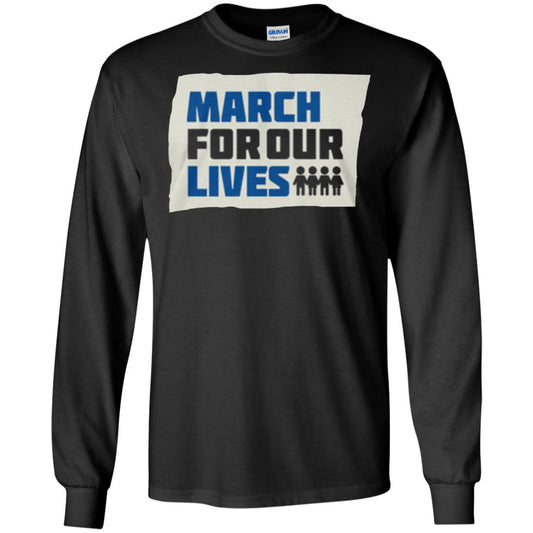 March For Our Lives Anti Gun T-shirt Black