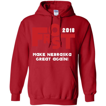 Frost 2018 Make Nebraska Great Again T-shirt Red