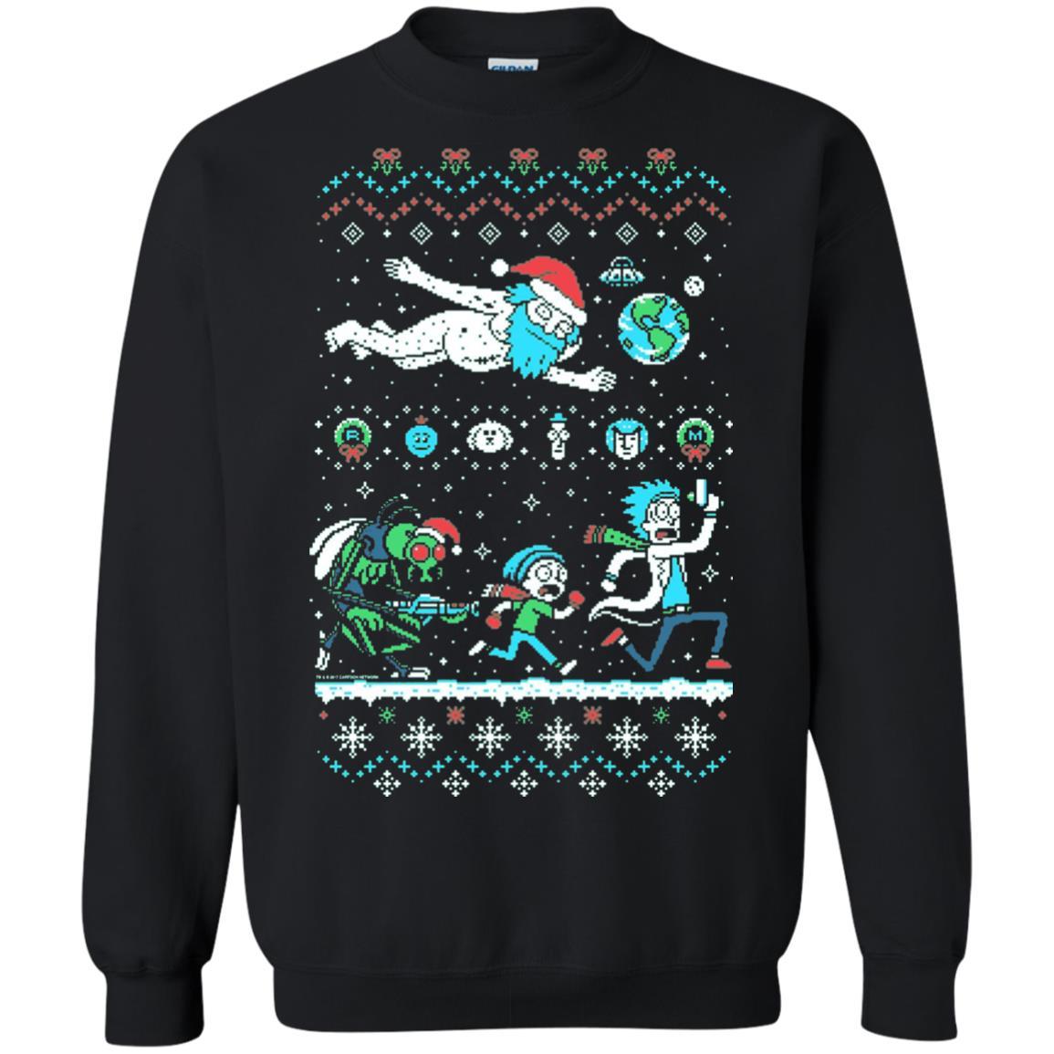 Rick And Morty T-Shirt Black
