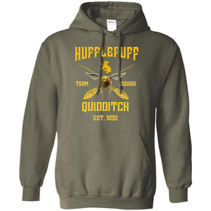 Hufflepuff Quidditch Team Seeker Est 1092 Harry Potter ShirtG185 Gildan Pullover Hoodie 8 oz.