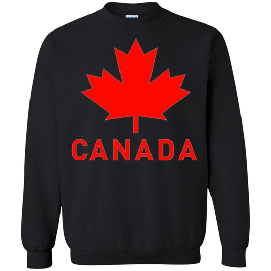 Canada Flag T-shirt Vintage Canada Flag Eh Team Black