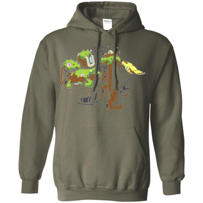 Film T-shirt Bastion Overgrown Spray T-shirt Military Green