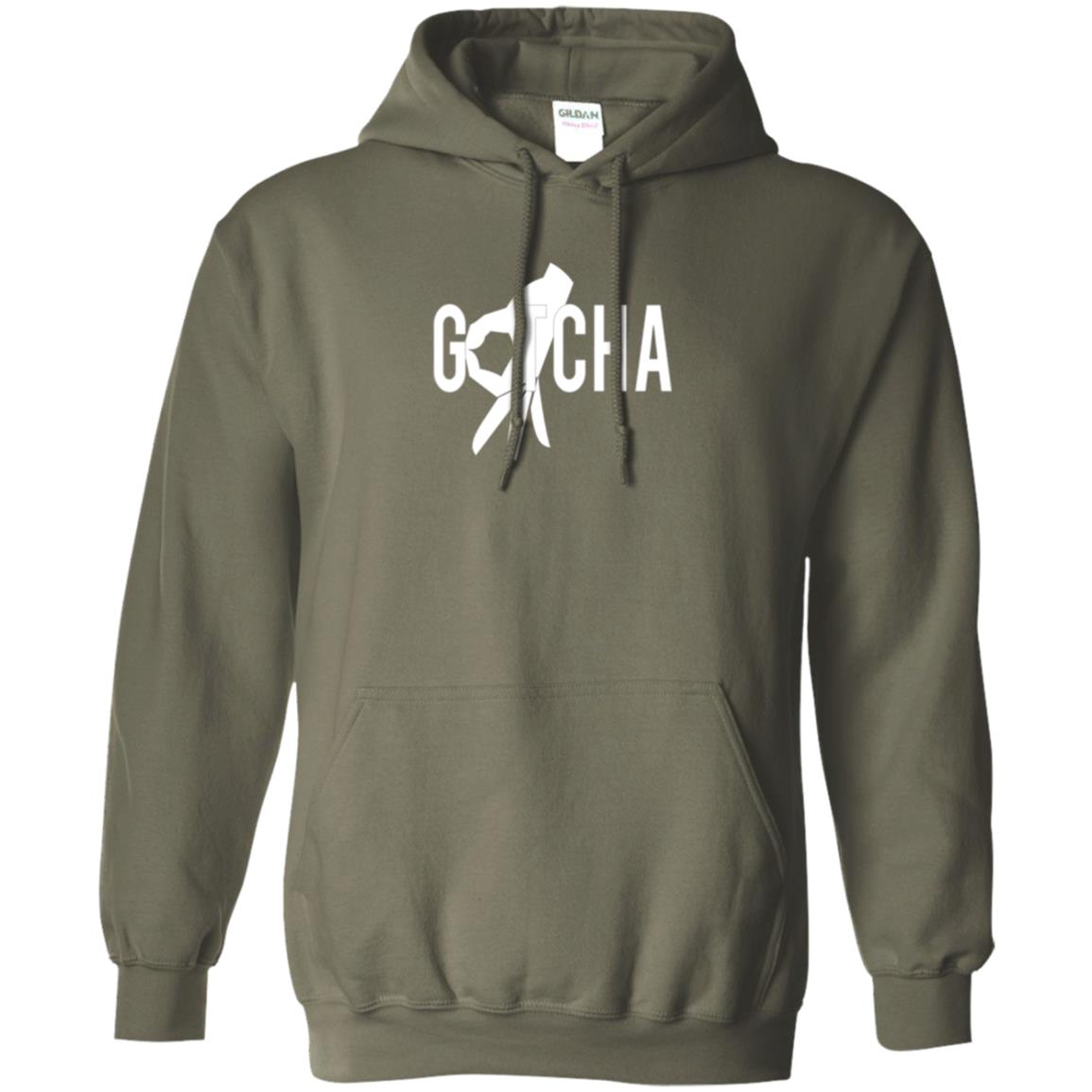 Gotcha Finger Circle Game T-shirt Military Green