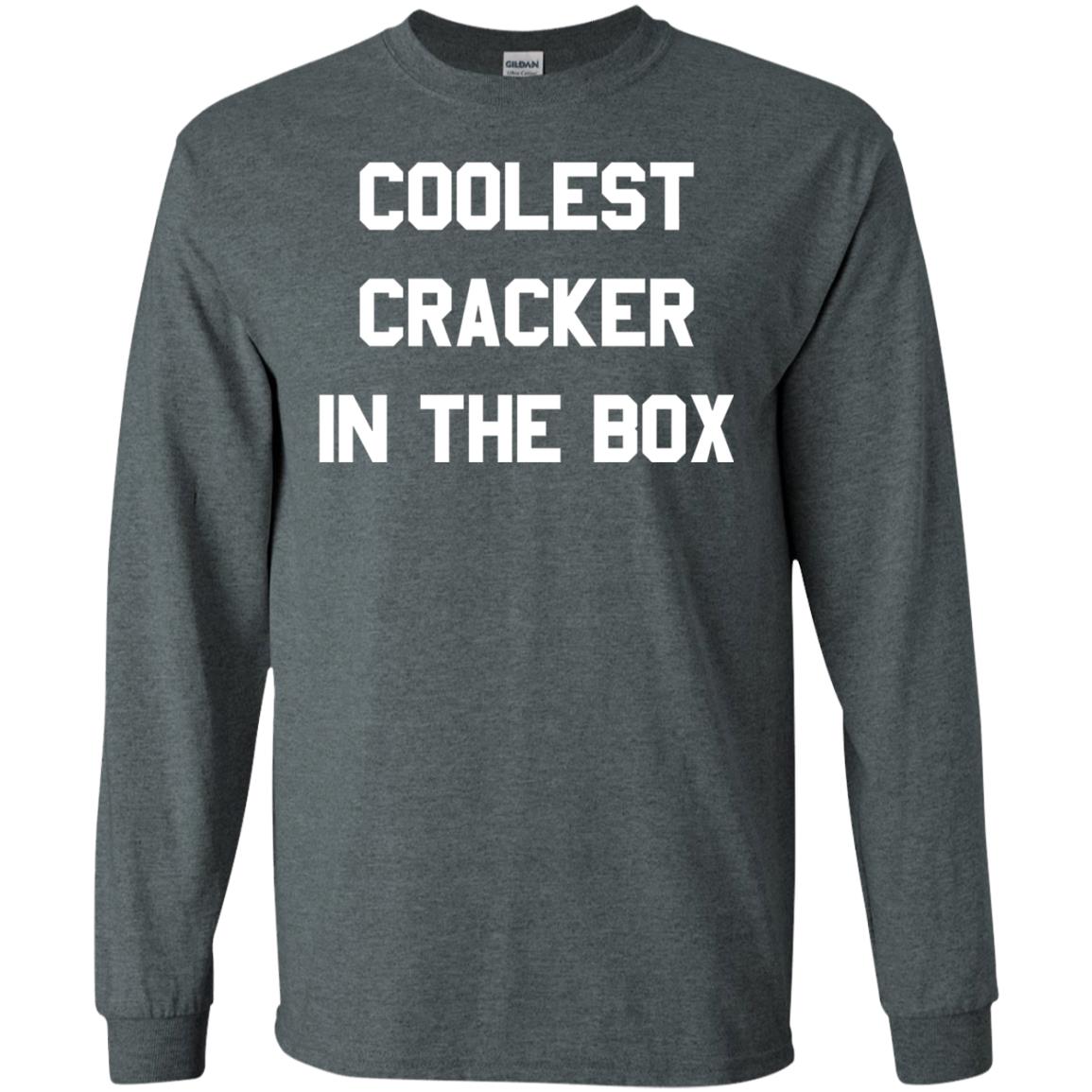 Coolest Cracker In The Box T-shirt Dark Heather
