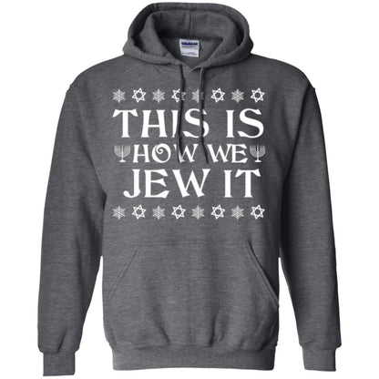 This Is How We Jew It T-shirt Dark Heather