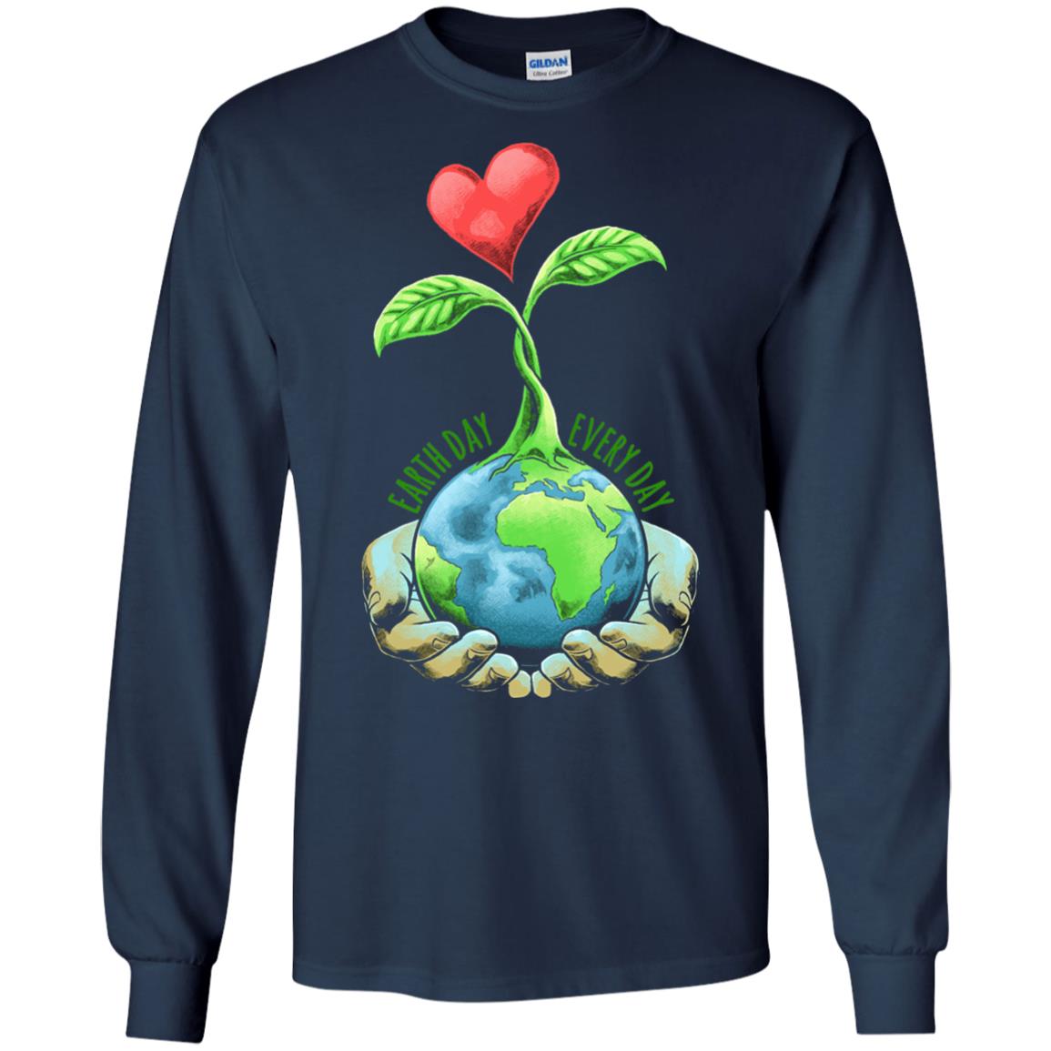 Earth Day Shirt Happy Earth Day 2018 Every Day Navy