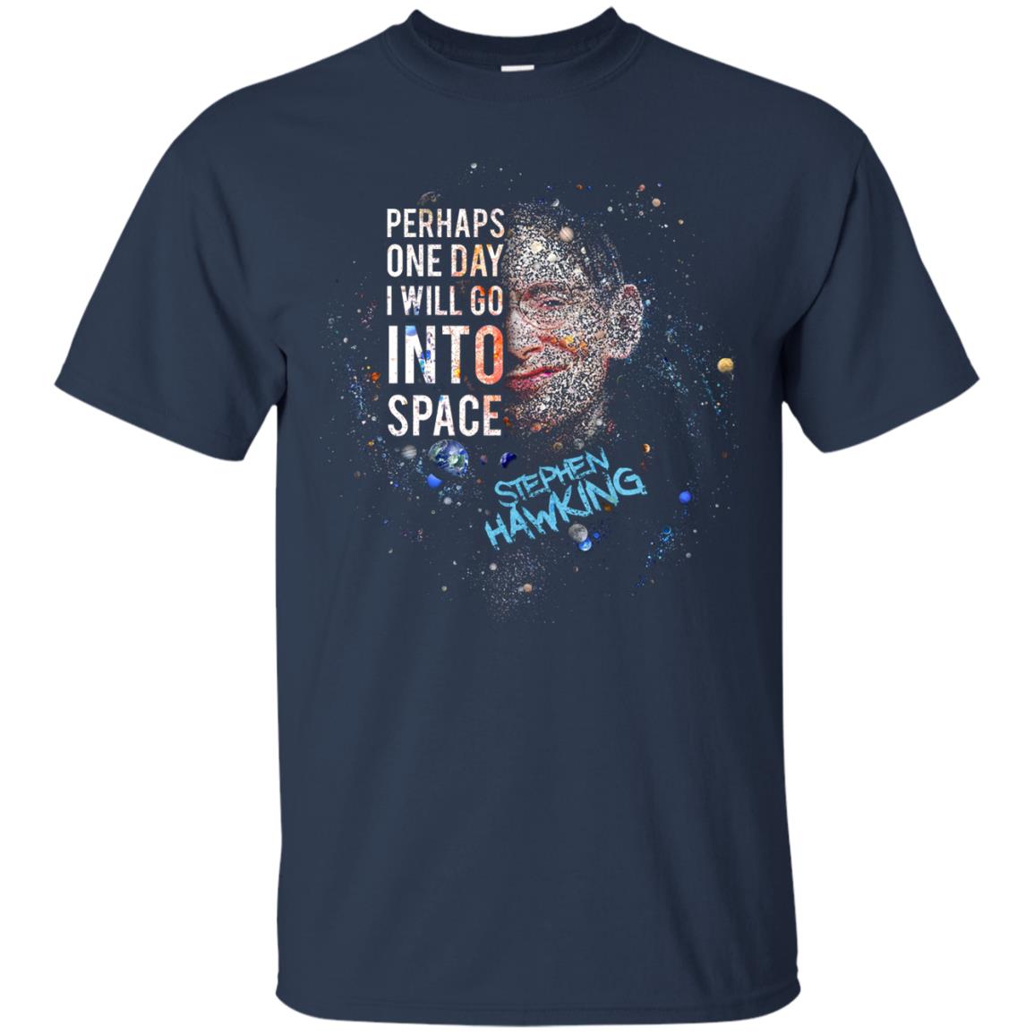 One Day I Will Go Into Space Shirt Navy