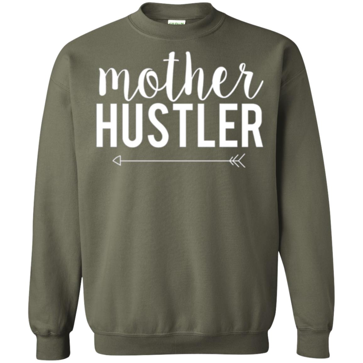Mommy T-shirt Mother Hustler Military Green