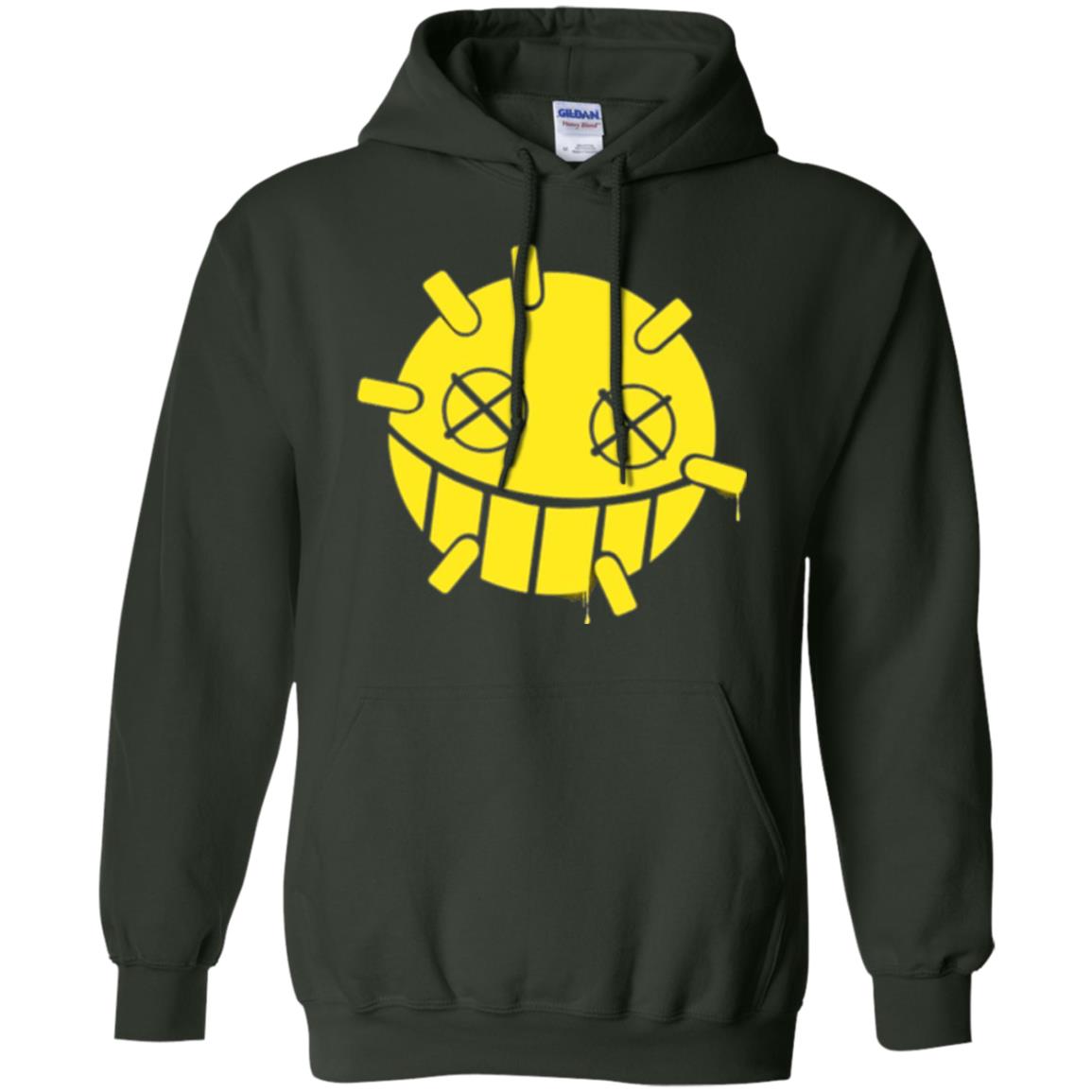 Overwatch Junkrat Smiley Spray T-shirt Forest Green