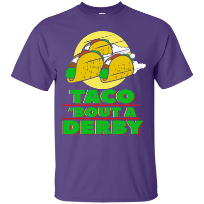 Taco Bout A Derby Cinco De Mayo Tacos Horse Race Shirt Purple