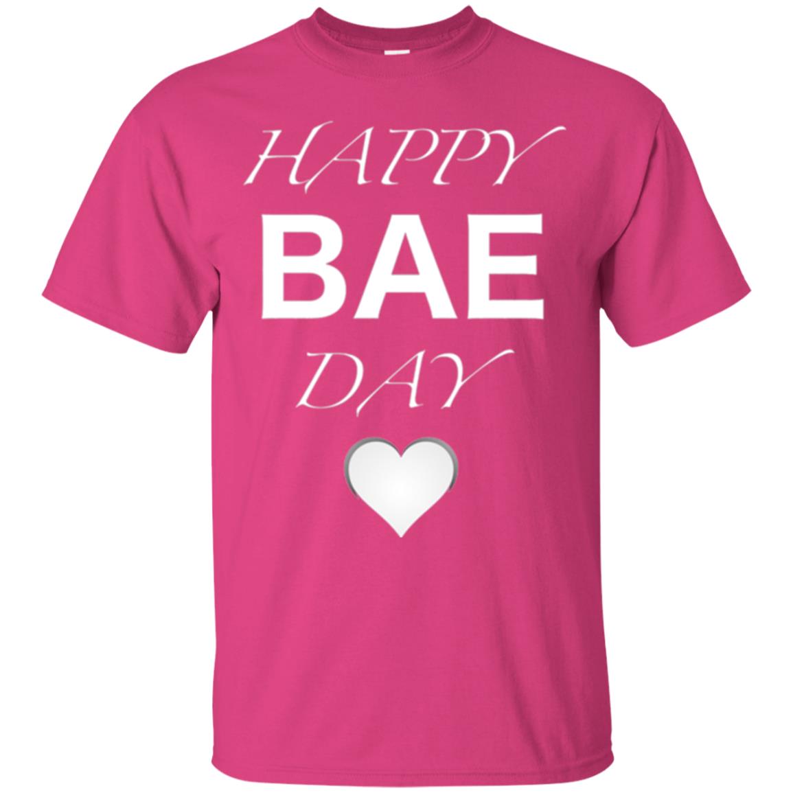 Valentine_s Day T-shirt Happy Bae Day Heliconia