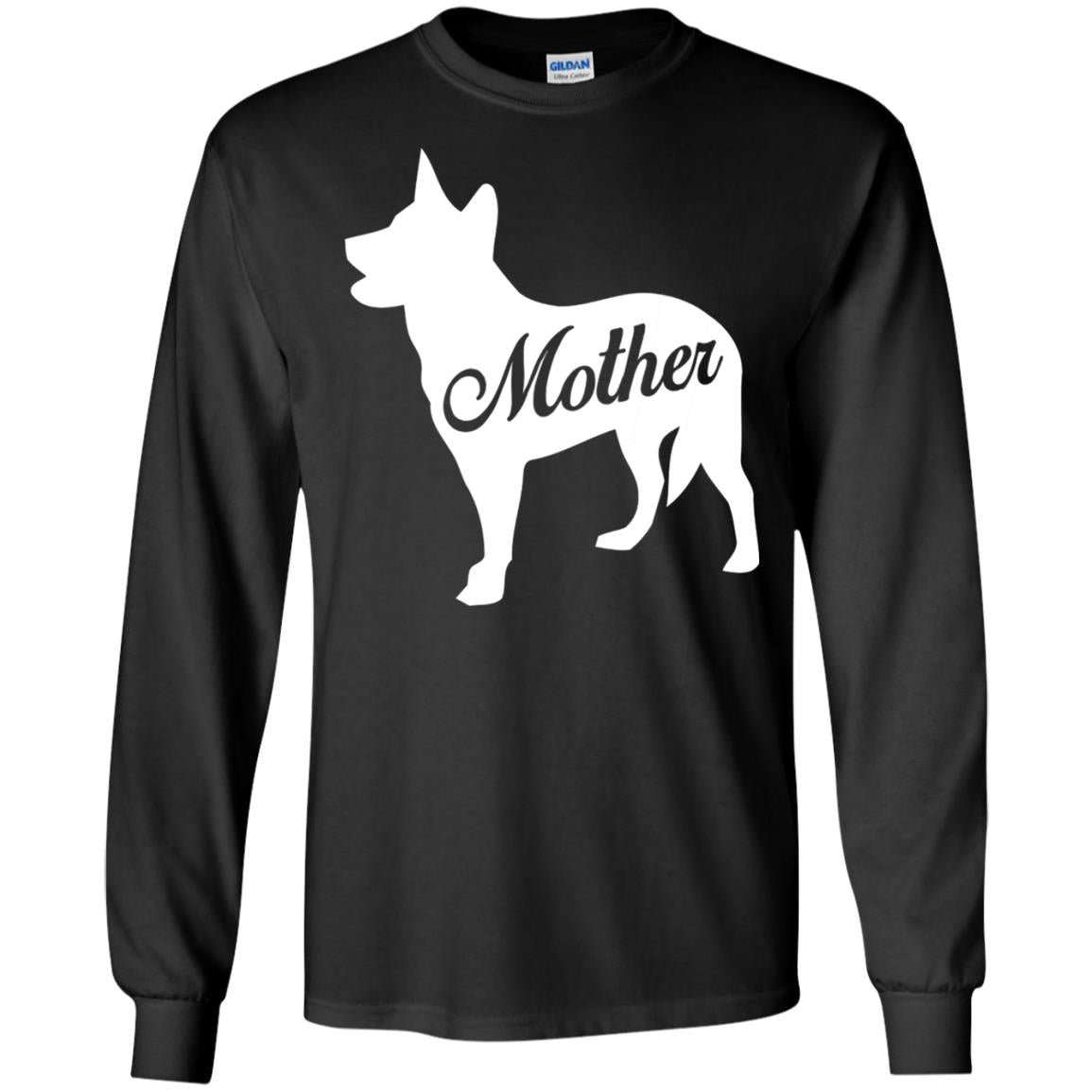 American Cattle Dog Mom T-shirt Black