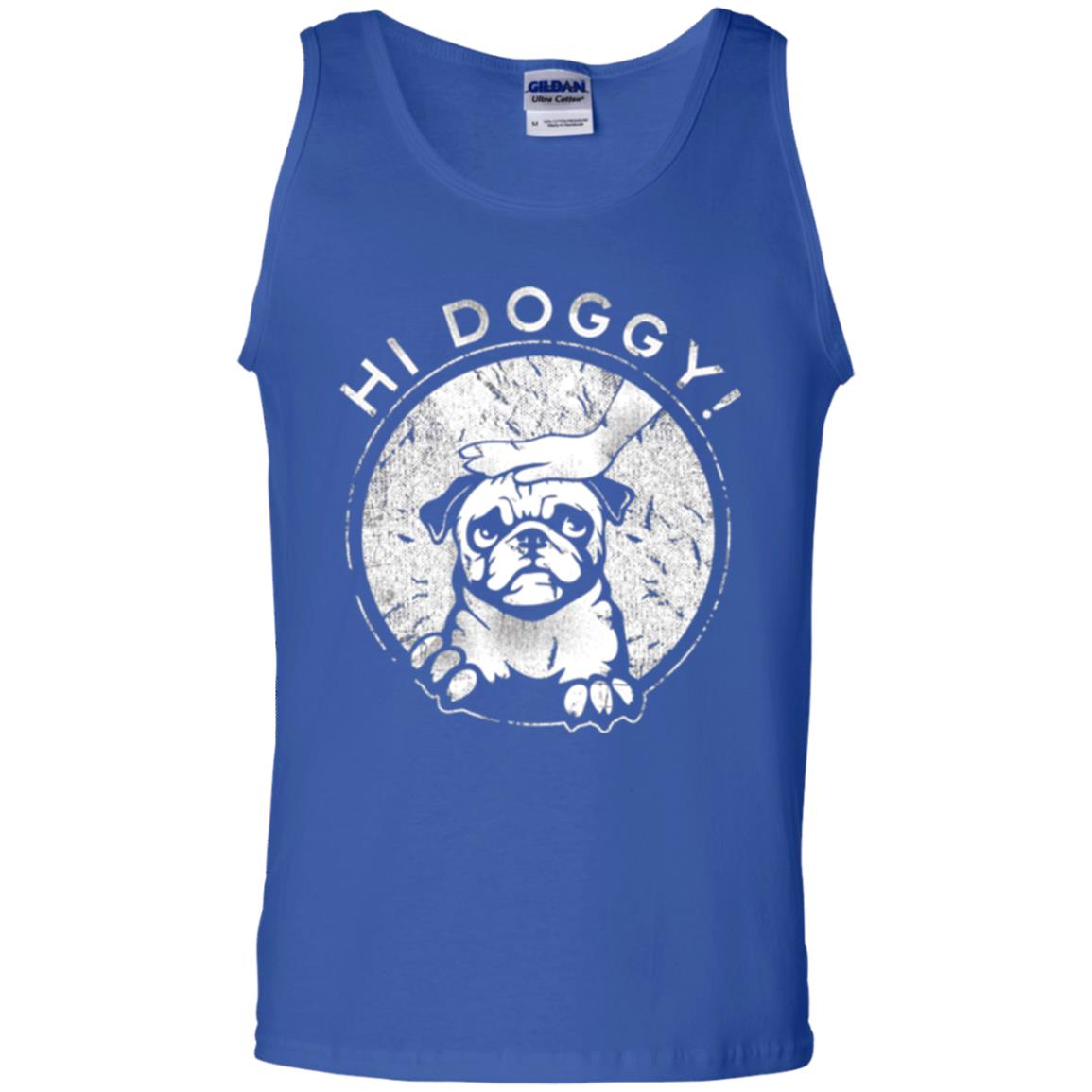 Dog Lovers T-shirt Hi Doggy Royal
