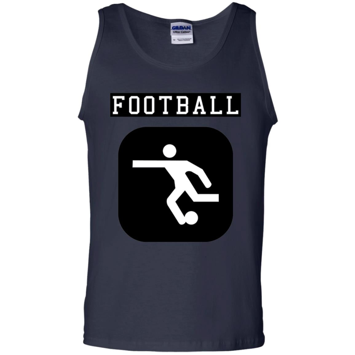 Football Soccer Shirt Retro Street Navy