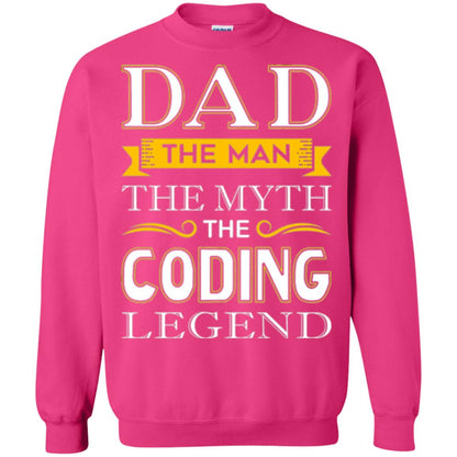 Daddy T-shirt The Man The Myth Colding Legend Heliconia