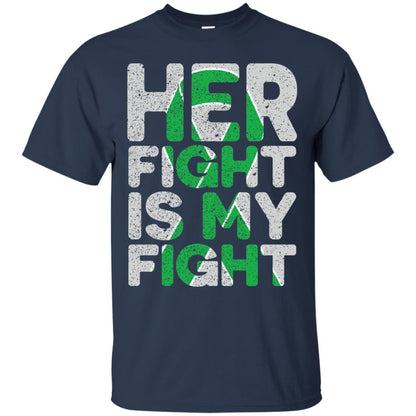 Her Fight Is My Fight Cerebral Palsy Support Shirt Navy