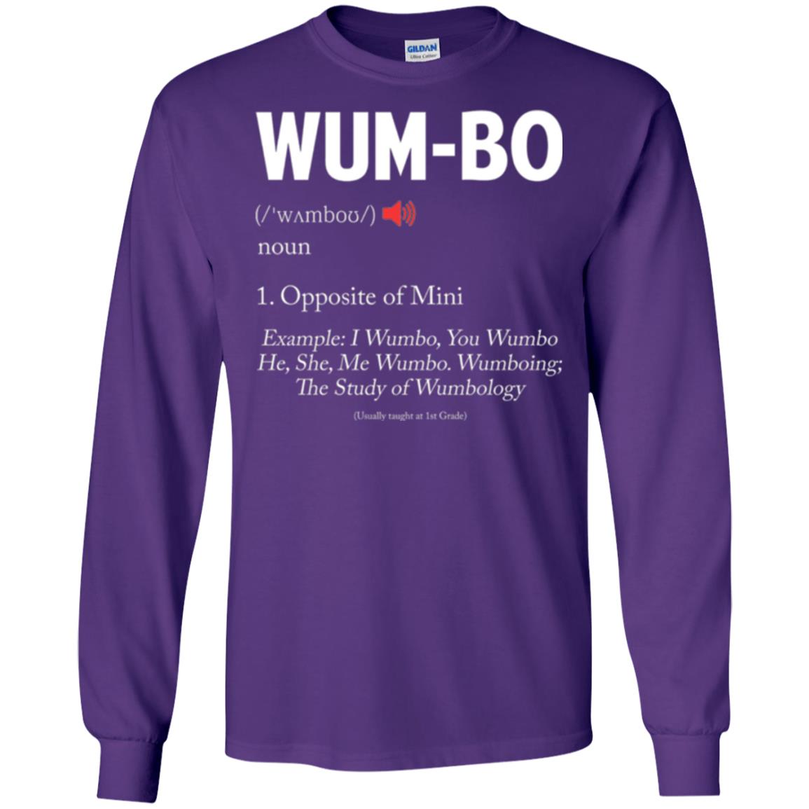 Wumbo T-shirt Opposite Of Mimi Purple