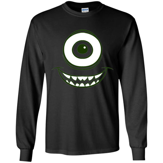 Cartoon T-shirt Mike Wazowski Eye Graphic Black