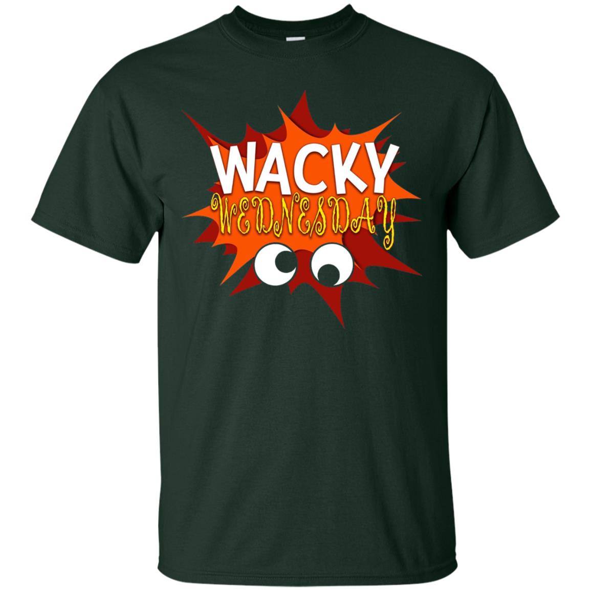 Wacky Wednesday Googly Eyes Silly T-shirt Forest