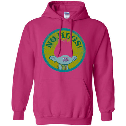 Dream Works_ Trolls No Hugs T-shirt Heliconia