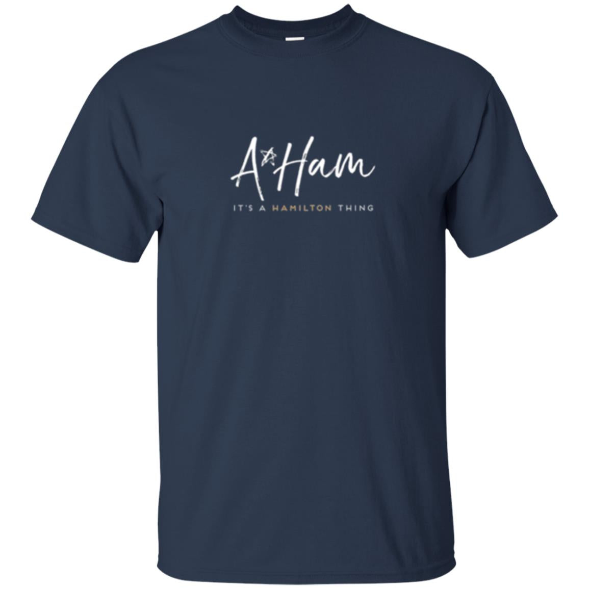 Artist T-shirt A Ham It_s A Hamilton It_s Hamilton Thing Navy