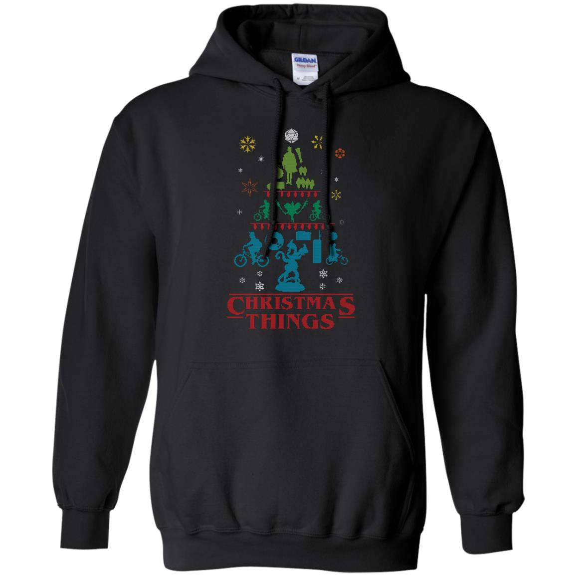 Christmas Things Shirts Black