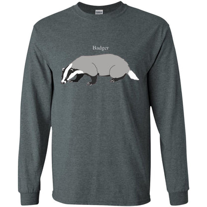 Fierce Badger T-shirt Dark Heather