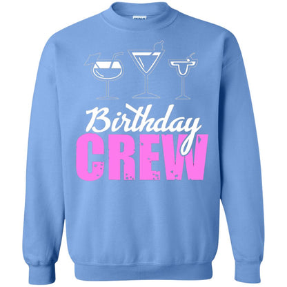 Birthday Crew Funny Girls Birthday Squad T-shirt Carolina Blue