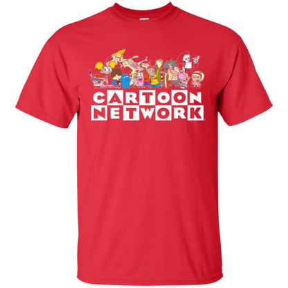 Cartoon T-shirt Classic Character Feature T-shirt Red