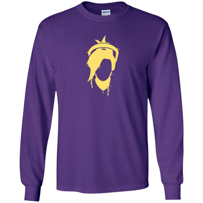 Overwatch Mercy Icon Spray T-Shirt Purple