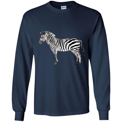 Awesome Zebra T-shirt Navy